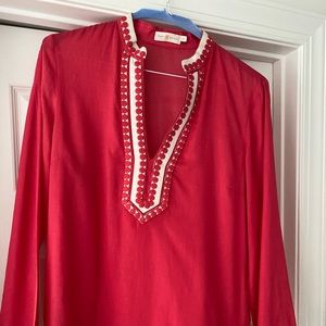 Tory Burch Red Tunic